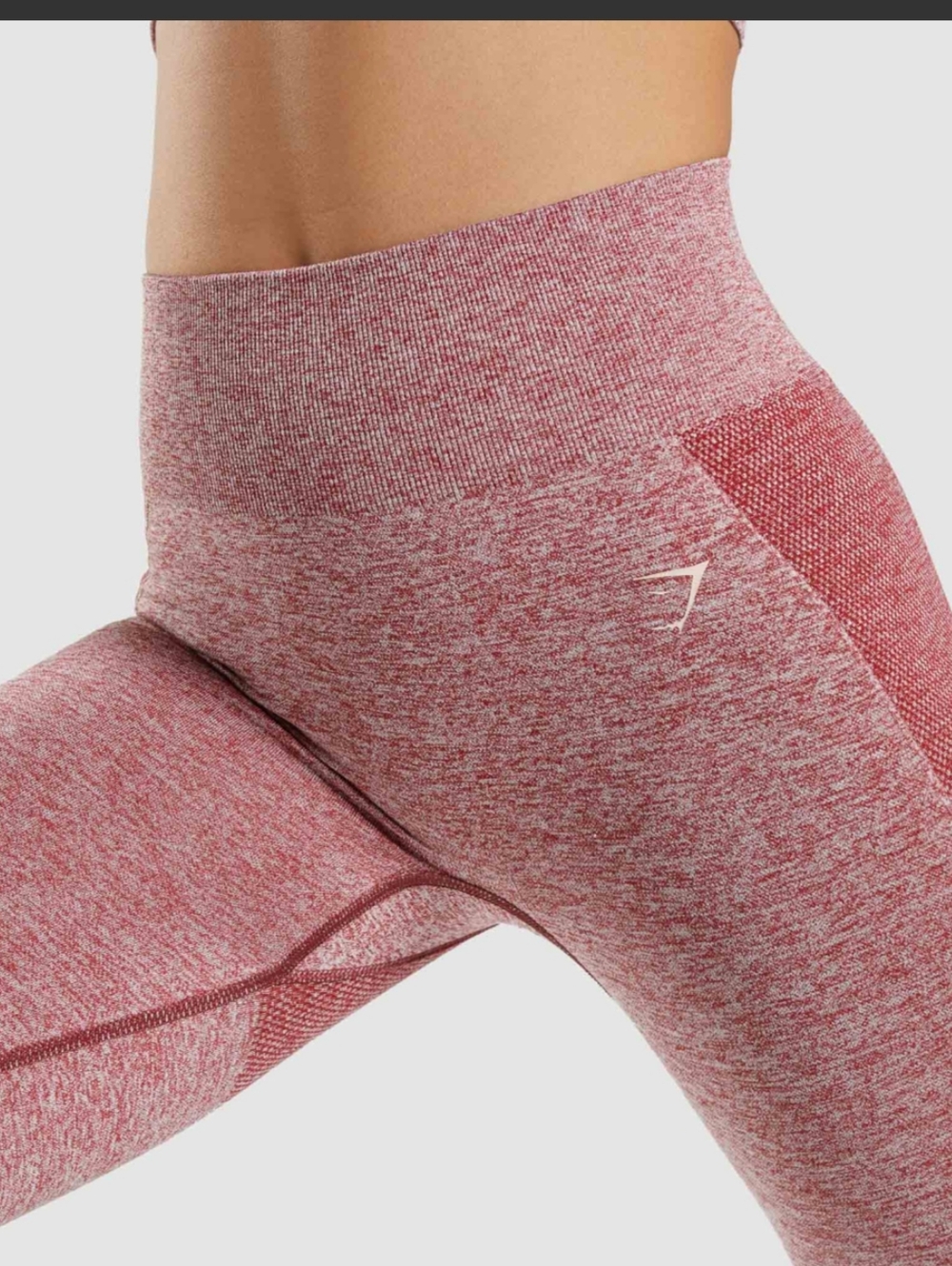 Gymshark High-Waist Seamless Leggings in Dusty Rose